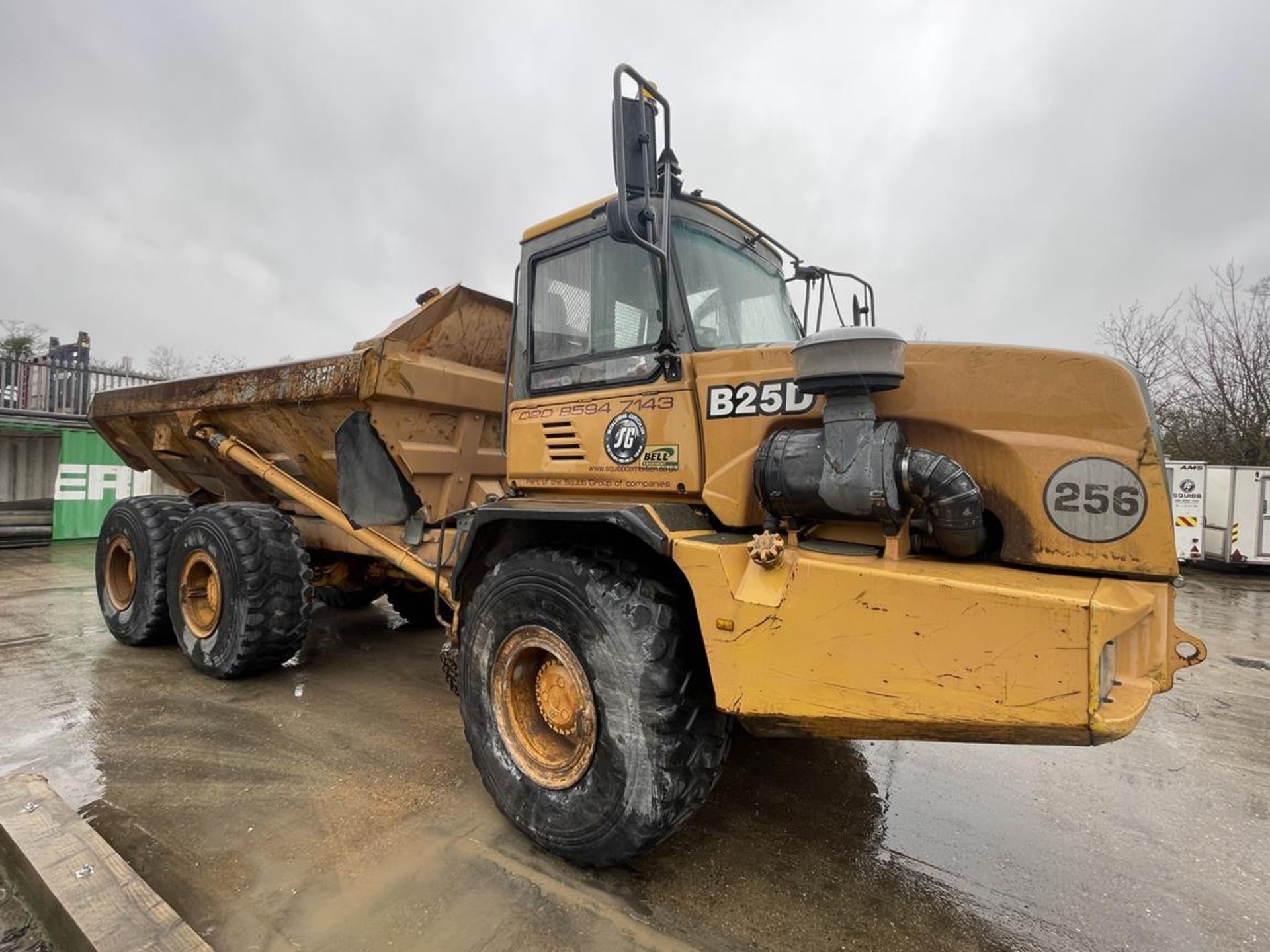 Bell B25D 6x6 22.7-Ton Payload Tipper Dump Truck, VIN: AEB4138123R000861, Run Hours: 18,753 (YOM: