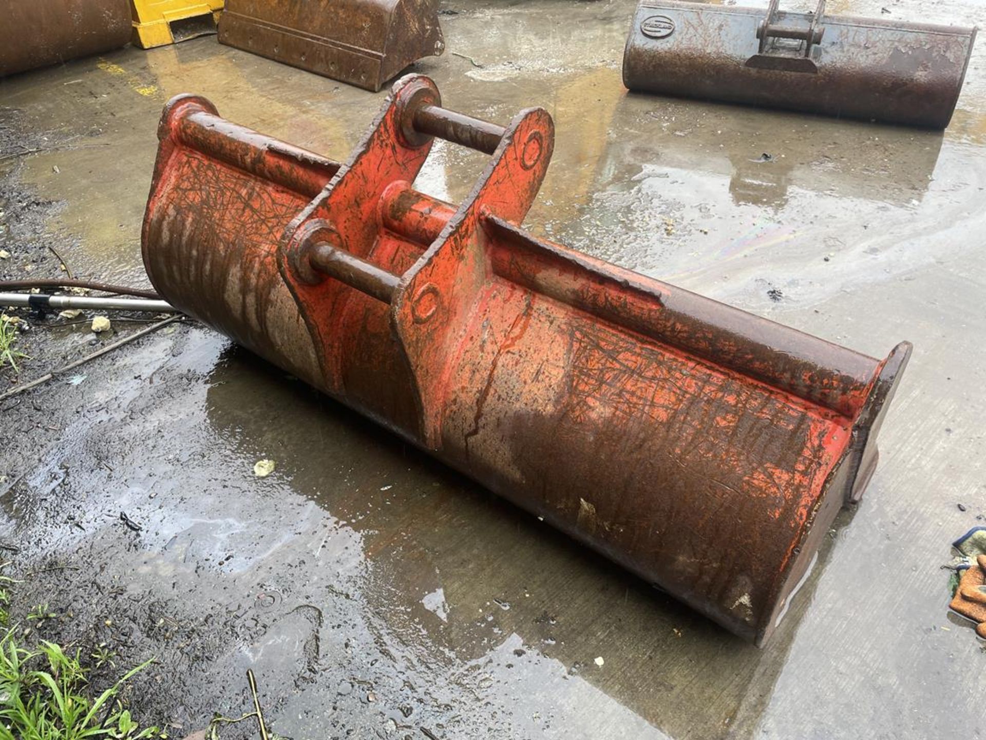 Compartmentalised Excavator Bucket, 1.4x0.5m - Image 4 of 4