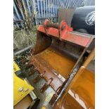 Large Unbadged Excavator Bucket