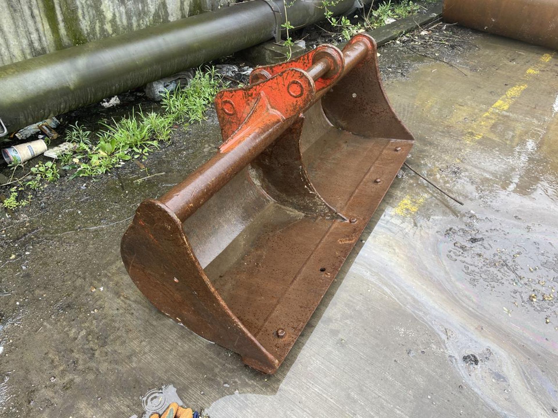 Compartmentalised Excavator Bucket, 1.4x0.5m - Image 3 of 4