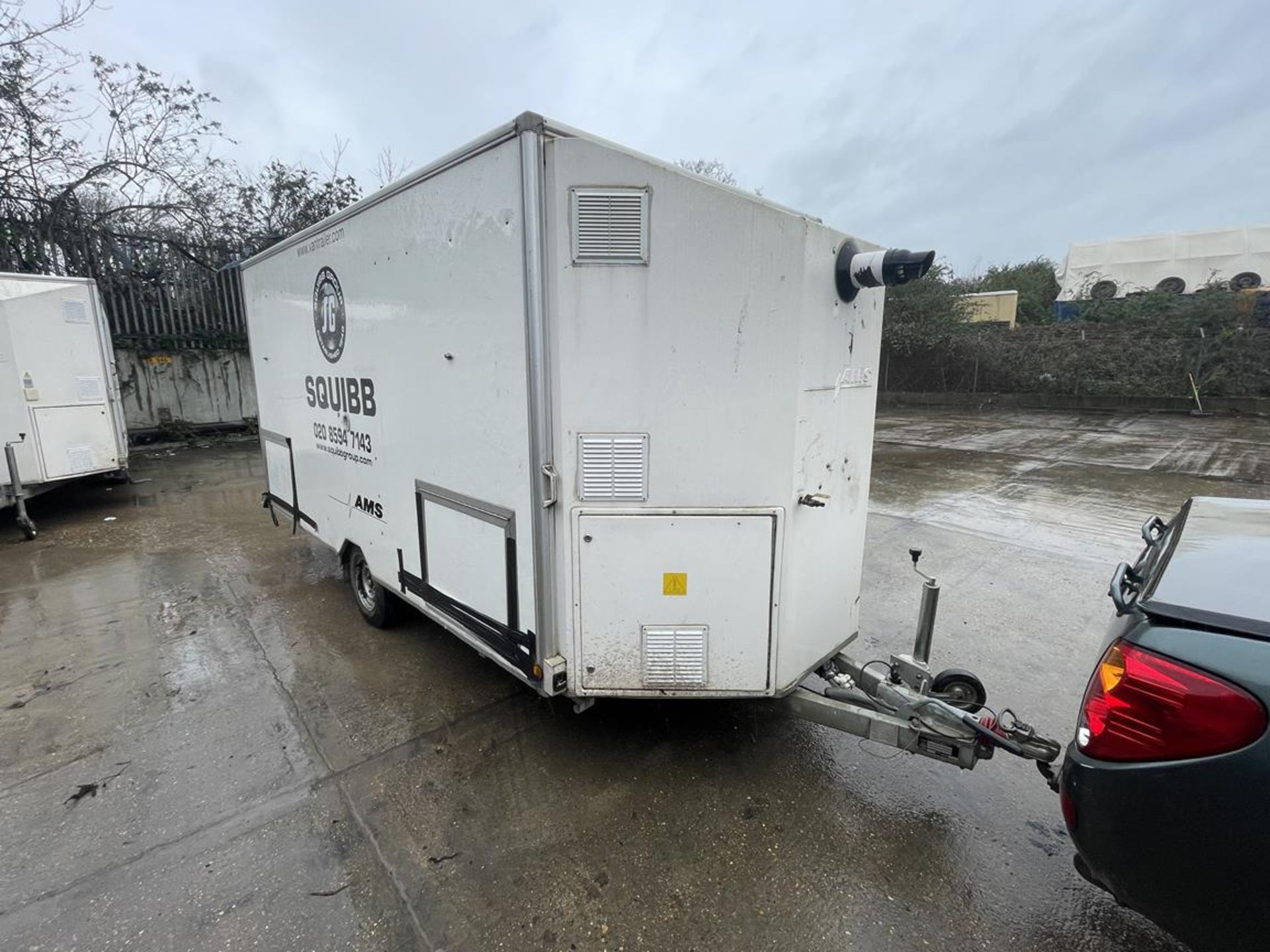 AMS Model 4.20Quad Decon Trailer Welfare Unit S/No. DC.12.858 - Image 5 of 15