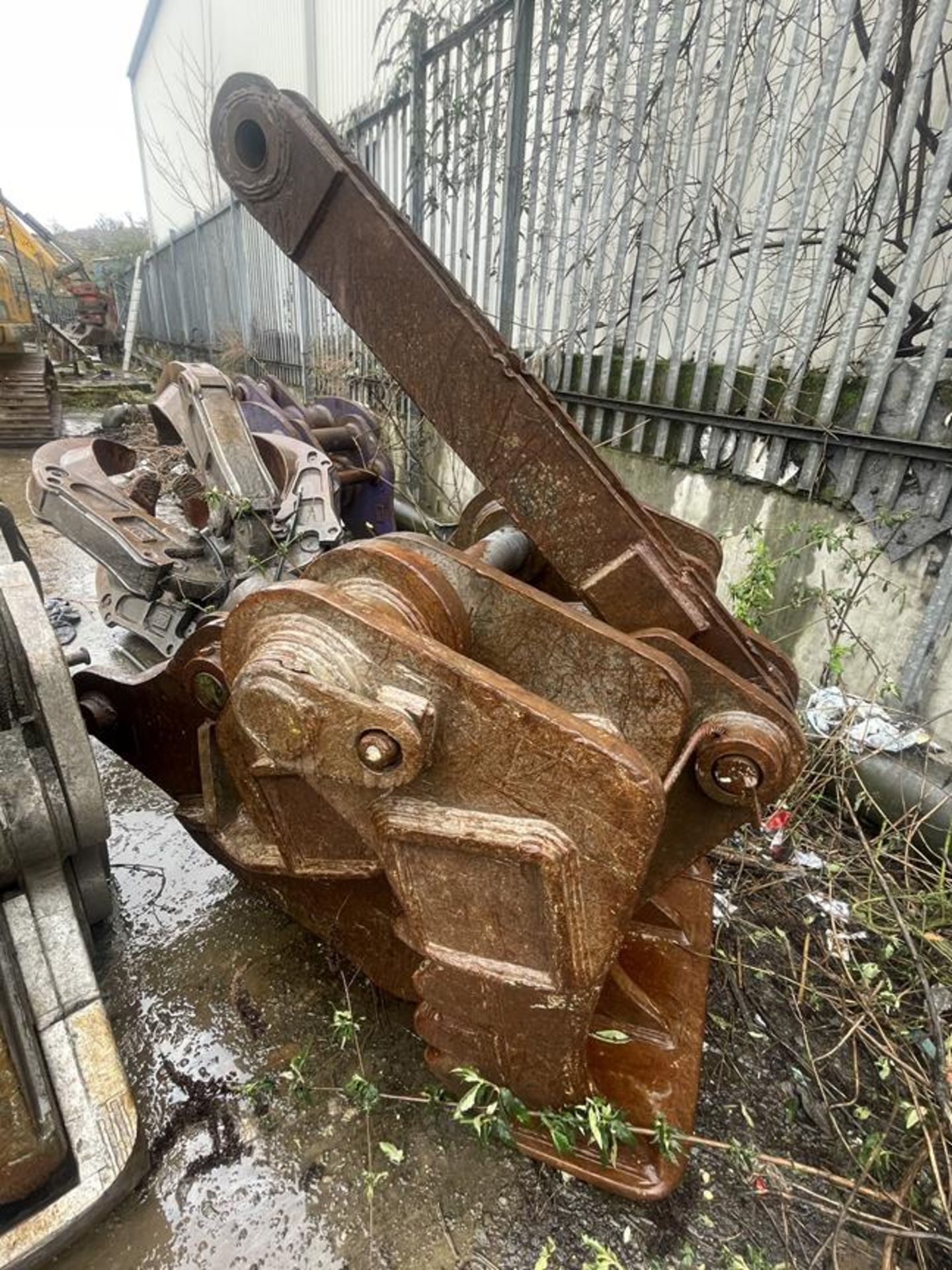 Manual Concrete Pulveriser Attachment with Link Arm