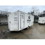 AMS Model 4.20Quad Decon Trailer Welfare Unit S/No. DC.12.858