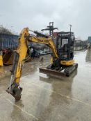 Liugong CLG9035E 3.9-Ton Operating Mass Hydraulic Mini Excavator S/No. LGC9035ELKC237188 (YOM: