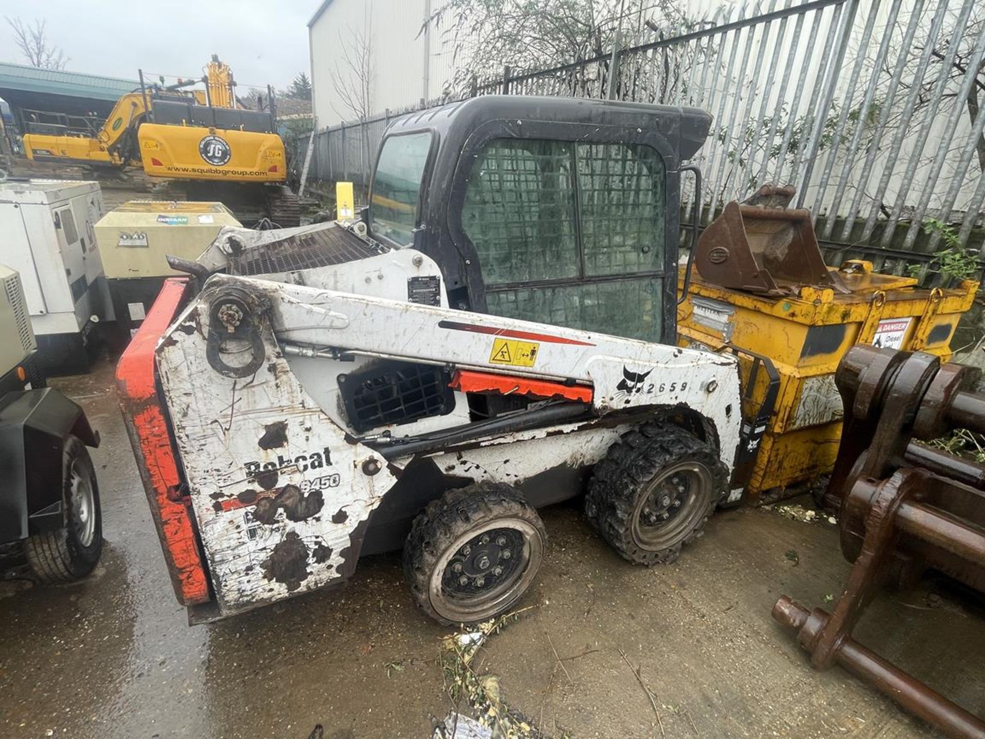 Bobcat S450 Compact Skid Steer Loader Model S450 600kg Max Capacity, S/No. AV9V14248 (YOM: 2018), - Image 3 of 10