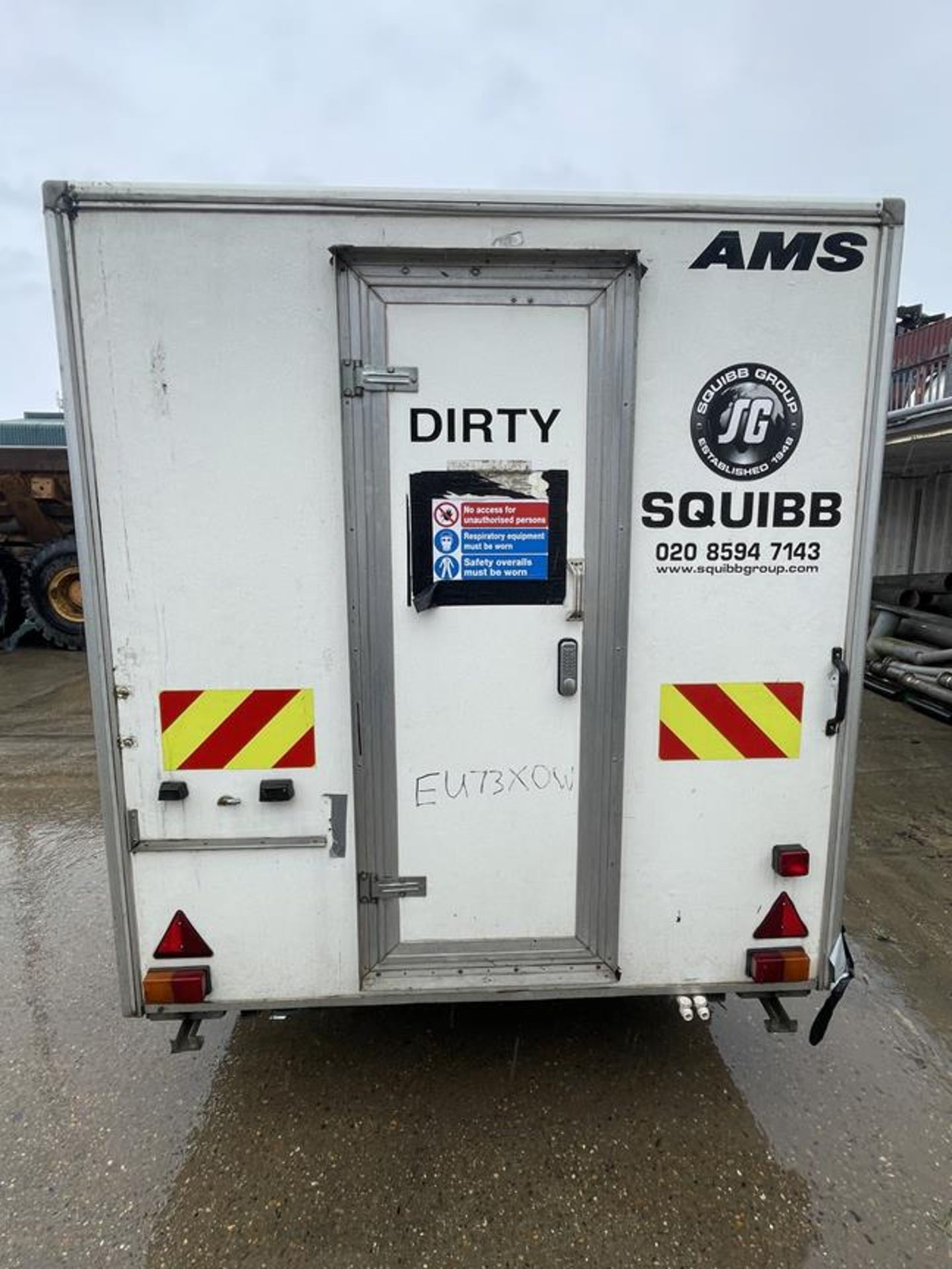 AMS Model 4.20Quad Decon Trailer Welfare Unit S/No. DC.12.858 - Image 3 of 15