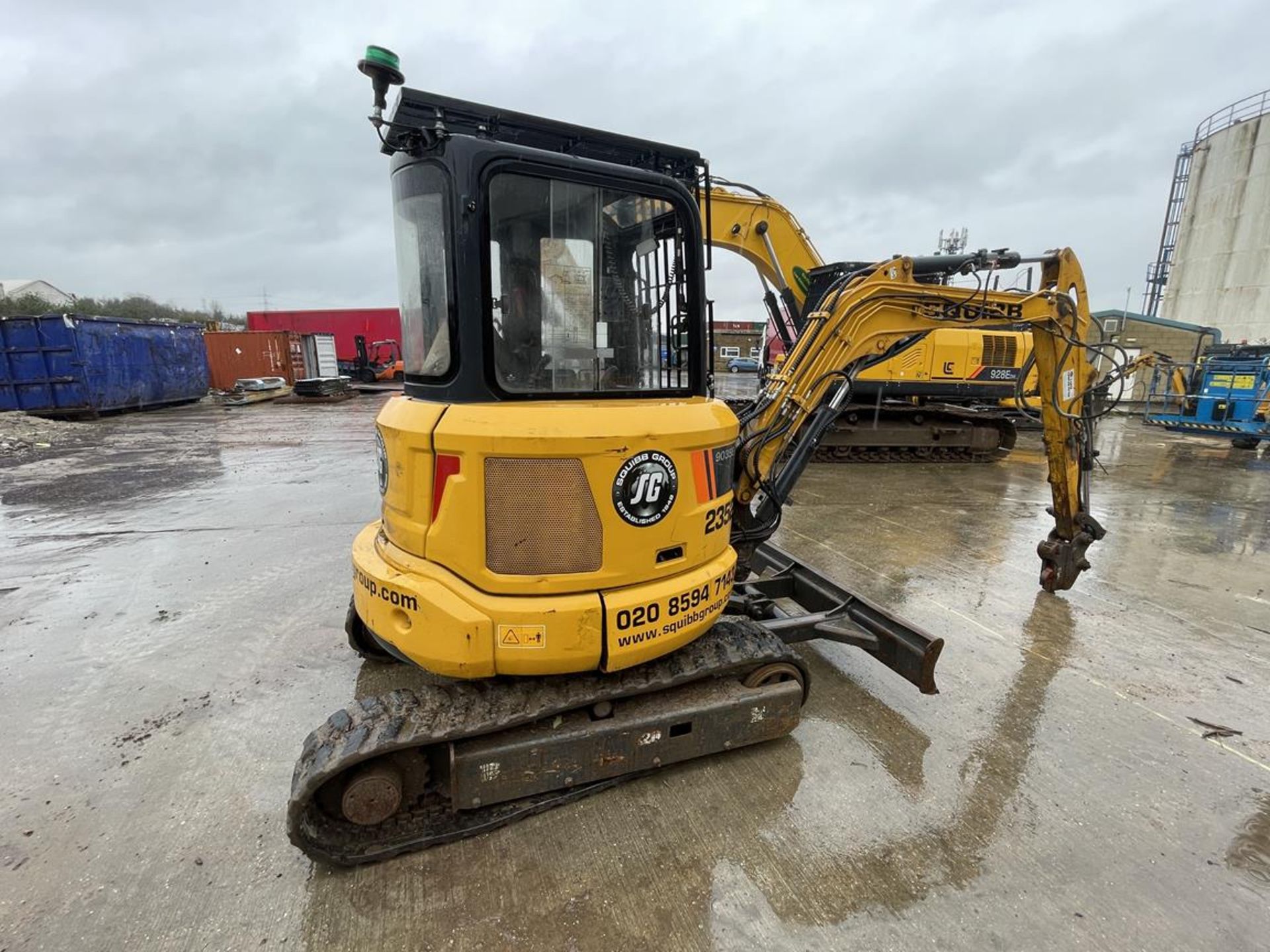 Liugong CLG9035E 3.9-Ton Operating Mass Hydraulic Mini Excavator S/No. LGC9035ELKC237188 (YOM: - Image 6 of 16