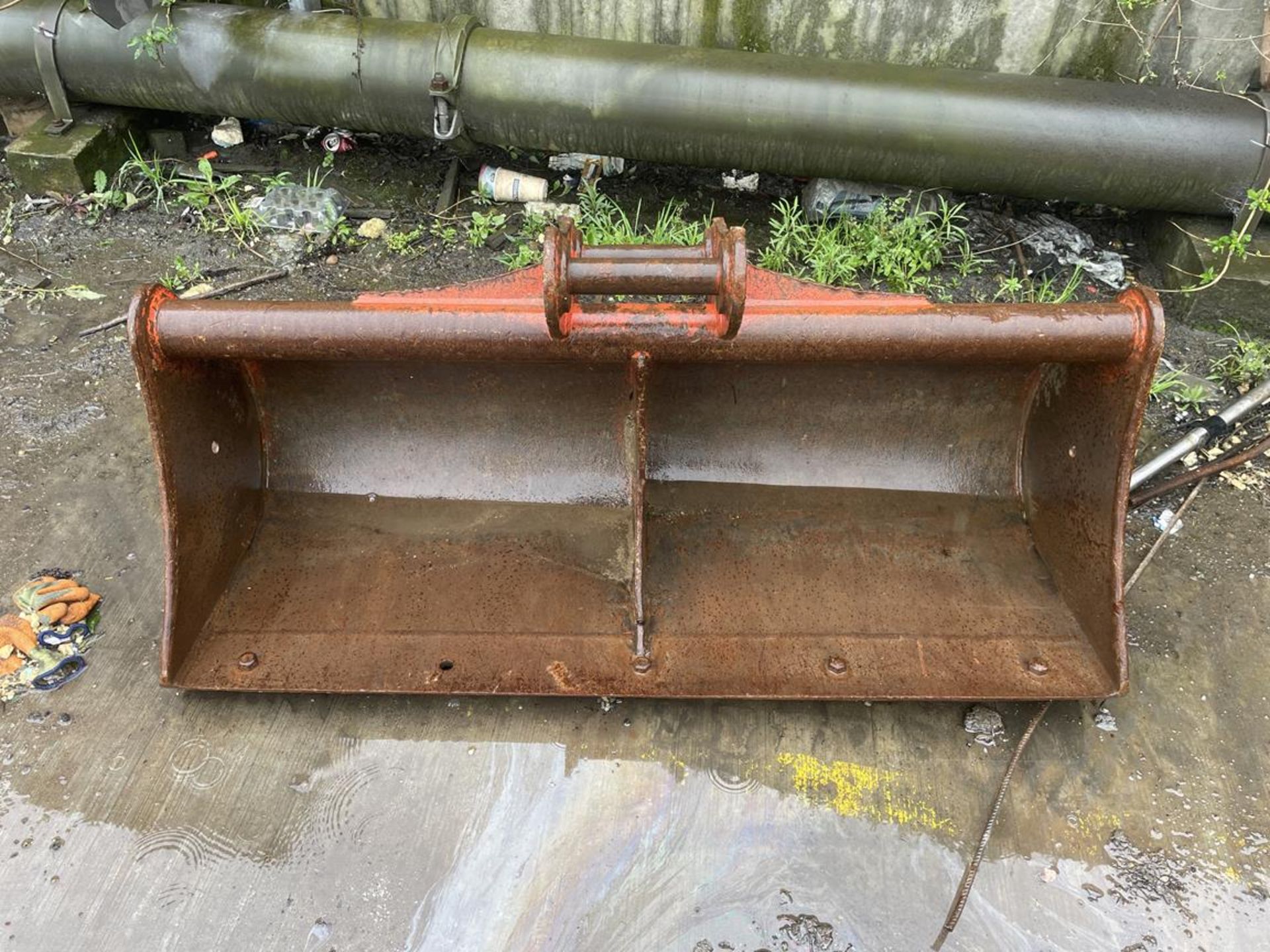 Compartmentalised Excavator Bucket, 1.4x0.5m - Bild 2 aus 4