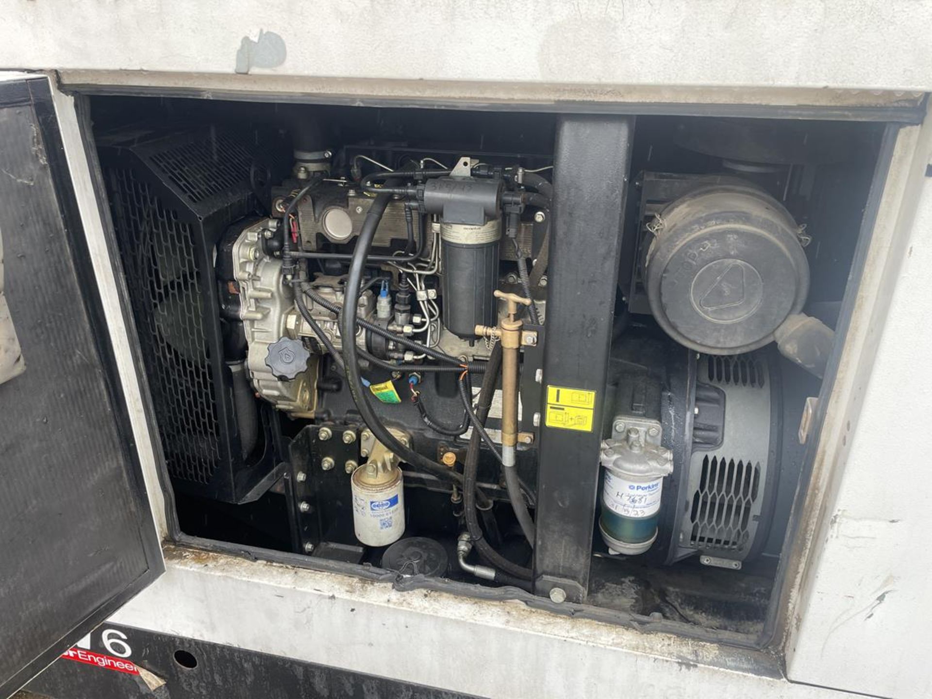 Pramac GSW6 Diesel Generator with Perkins NL75517 Engine S/No. NL75517U317175D (YOM: 2018) - Bild 4 aus 9