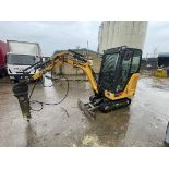 Liugong 9018F 1.9-Ton Hydraulic Mini Excavator S/No. LGC9018FVL0257691 (YOM: 2020), Run Hours: 446.