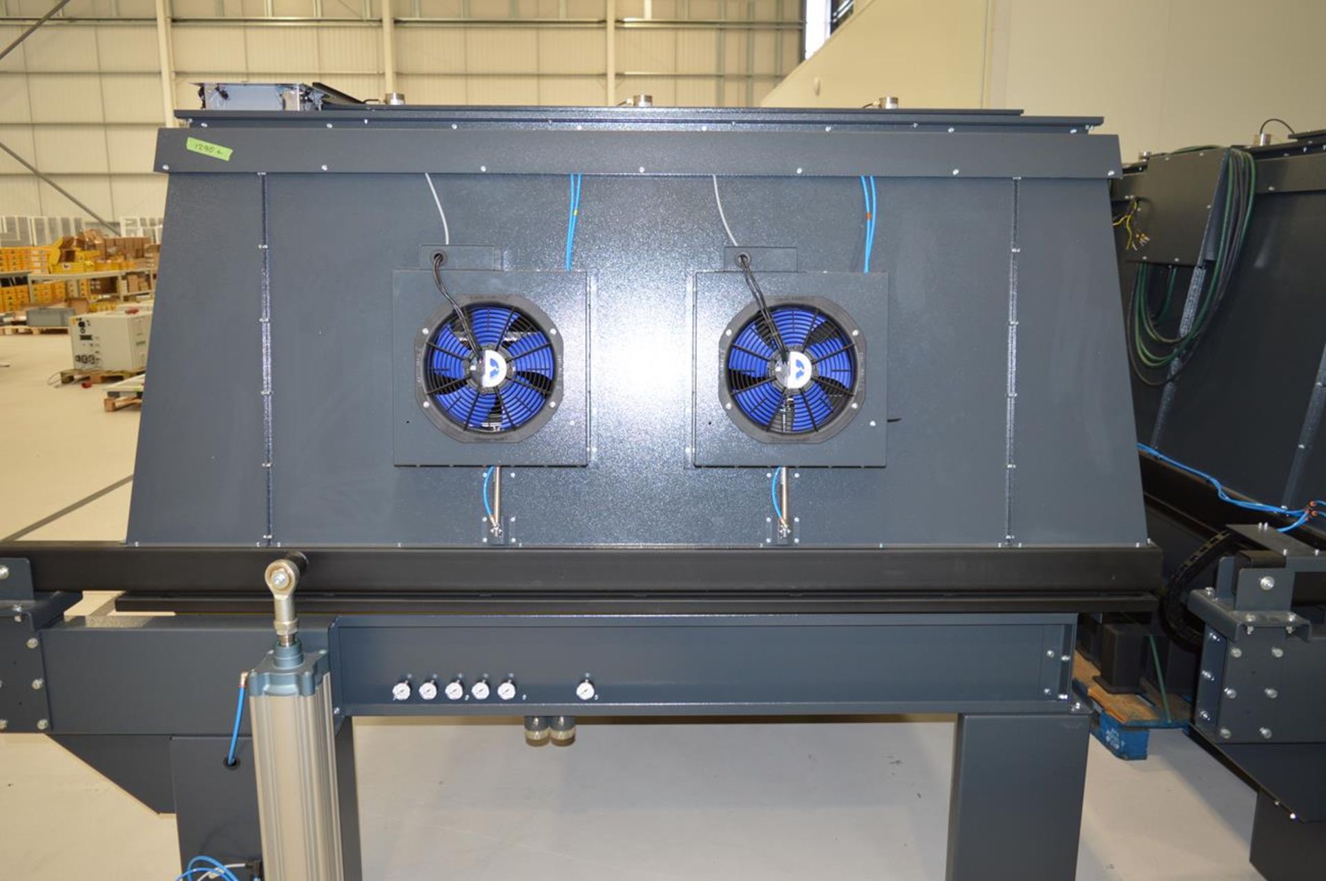 LT Machines, Infra Red rear hinged vacuum press, approx. capacity 190 x 300cm with control cabinet ( - Image 2 of 6