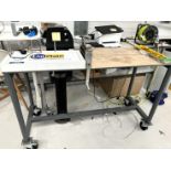 Number plate assembly jig with Uniplate, 100 number plate roller and Citizen, CL-SG21III label print