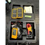 Fluke, i400 AC current clamp set with Fluke 9040 phase rotation indicator and 2x (no.) Martindale PD