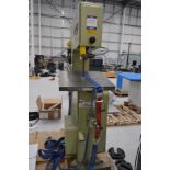 Startrite, 20RWF vertical band saw with blade break welder, Serial No. 101454