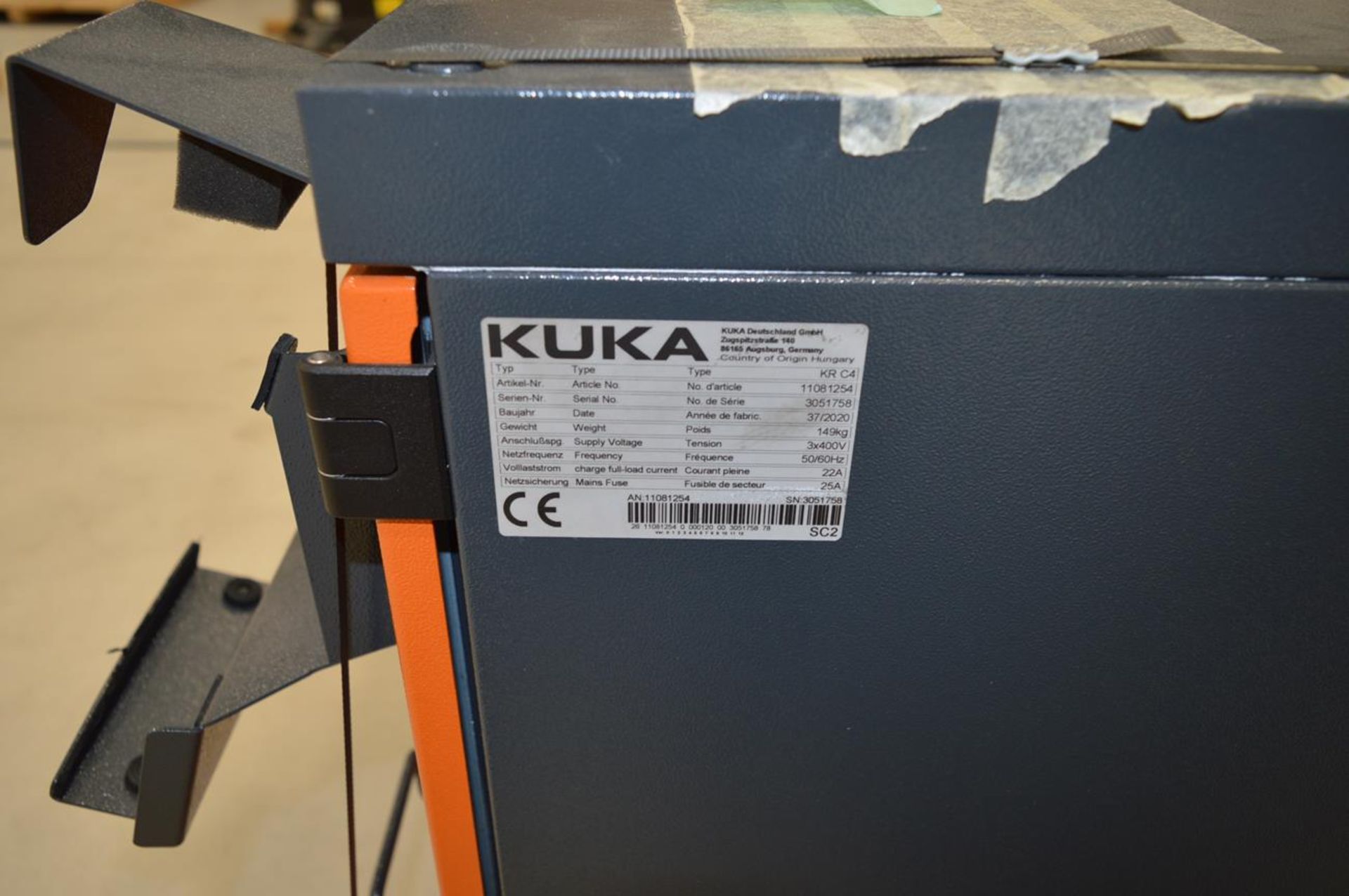 Kuka, KR280 R3080/FLR six axis robot, Serial No. 4380187 (DOM: 2020) with KRC4 controller, Serial No - Bild 9 aus 9