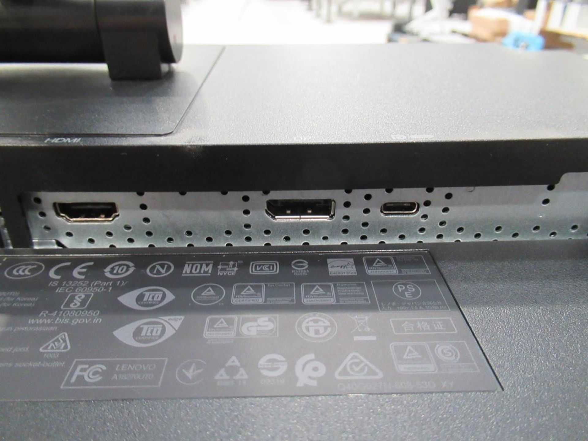 Lenovo, Thinkvision T27P LCD monitor - Image 3 of 5