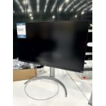 LG, 27UP850 27" flatscreen monitor with 240v power supply and height adjustable stand