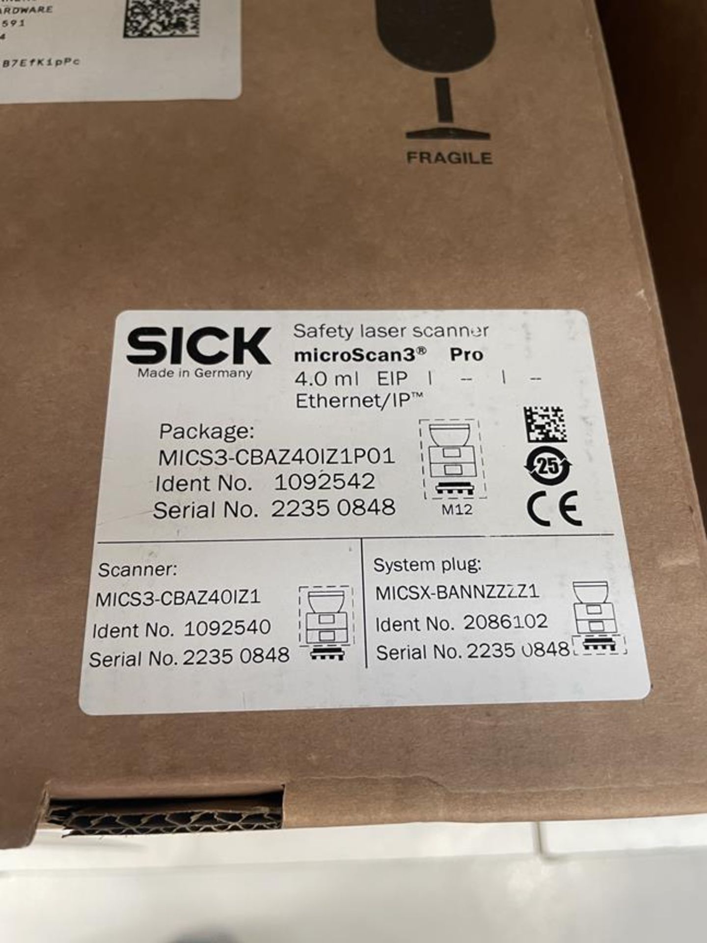 4x (no.) Sick, Microscan 3 Pro safety laser scanner (boxed and unused) - Image 2 of 2