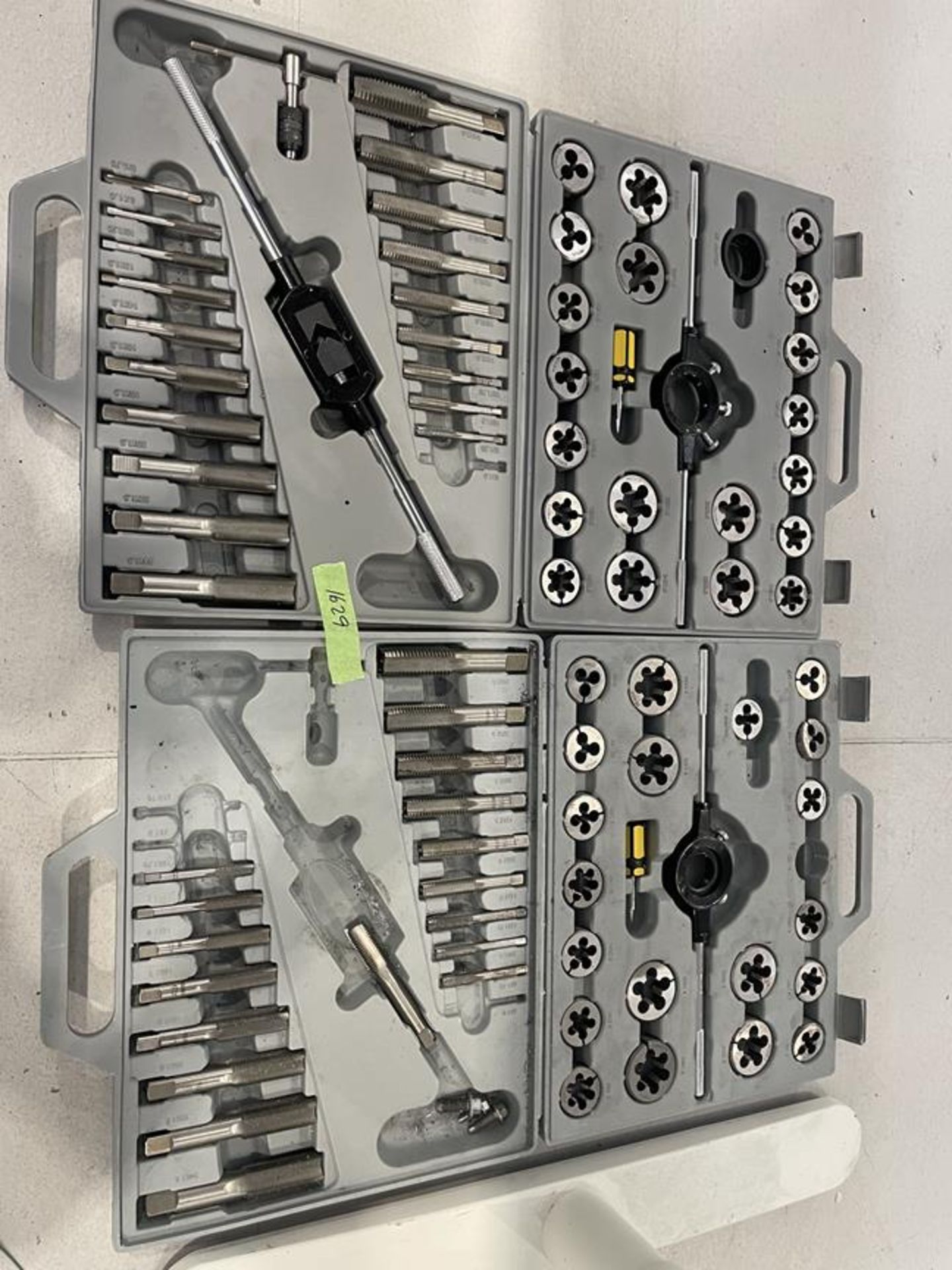 2x (no.) tap and die set (one set incomplete)