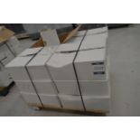Pallet of Staubli pin housings with connectors and cables, Part No. K81451611/A