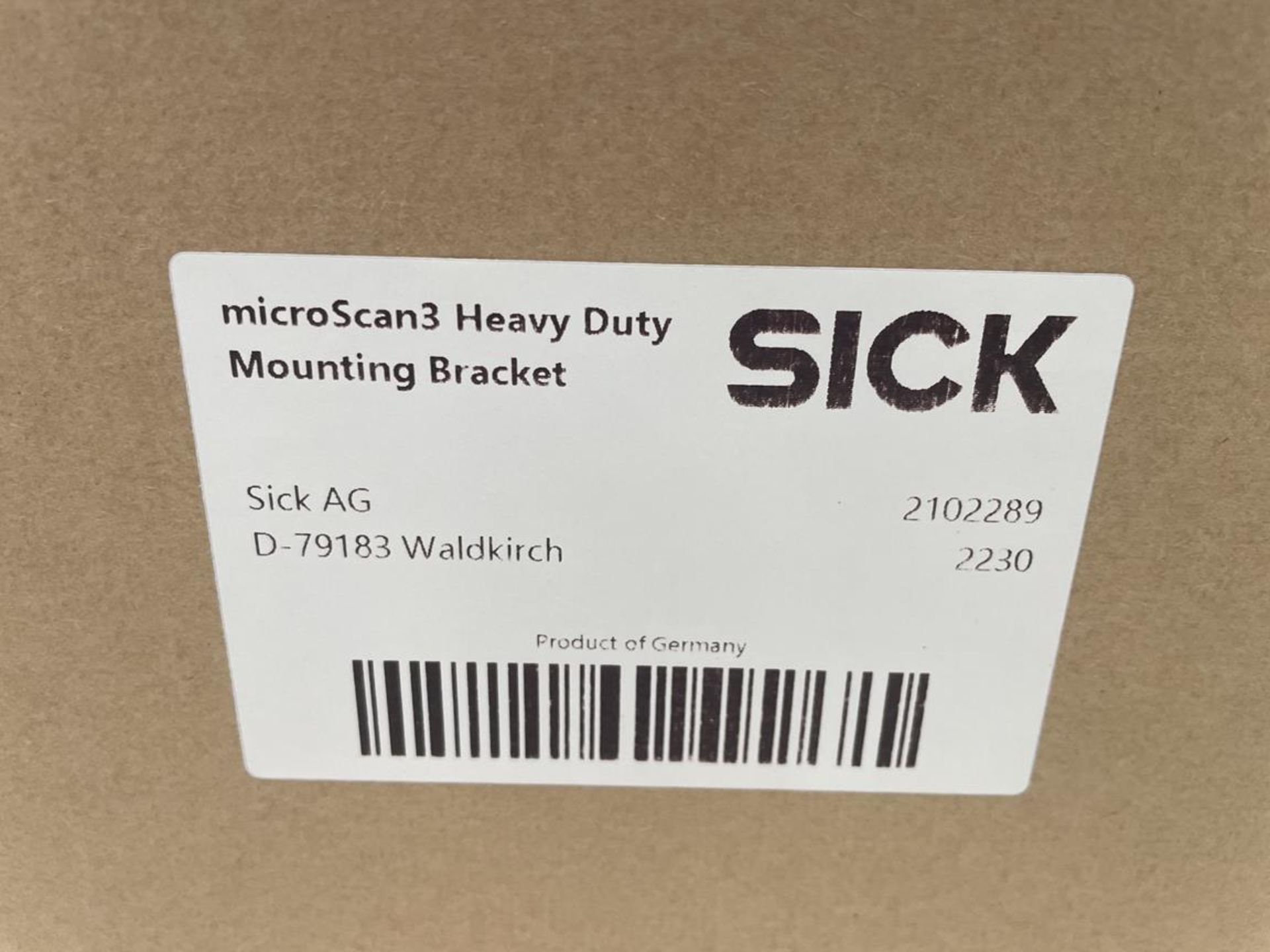 4x (no.) Sick, Microscan 3 heavy duty brackets (boxed and unused) - Image 2 of 2