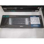Logitech, MX Keys Bluetooth keyboard (boxed and unused)