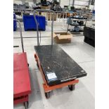 Warrior, WRBS80D hydraulic table lift, approx. 1000x520mm, max capacity: 800kg