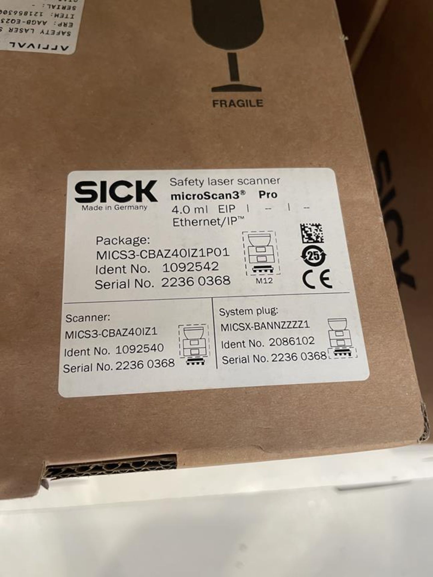 4x (no.) Sick, Microscan 3 Pro safety laser scanner (boxed and unused) - Image 2 of 2