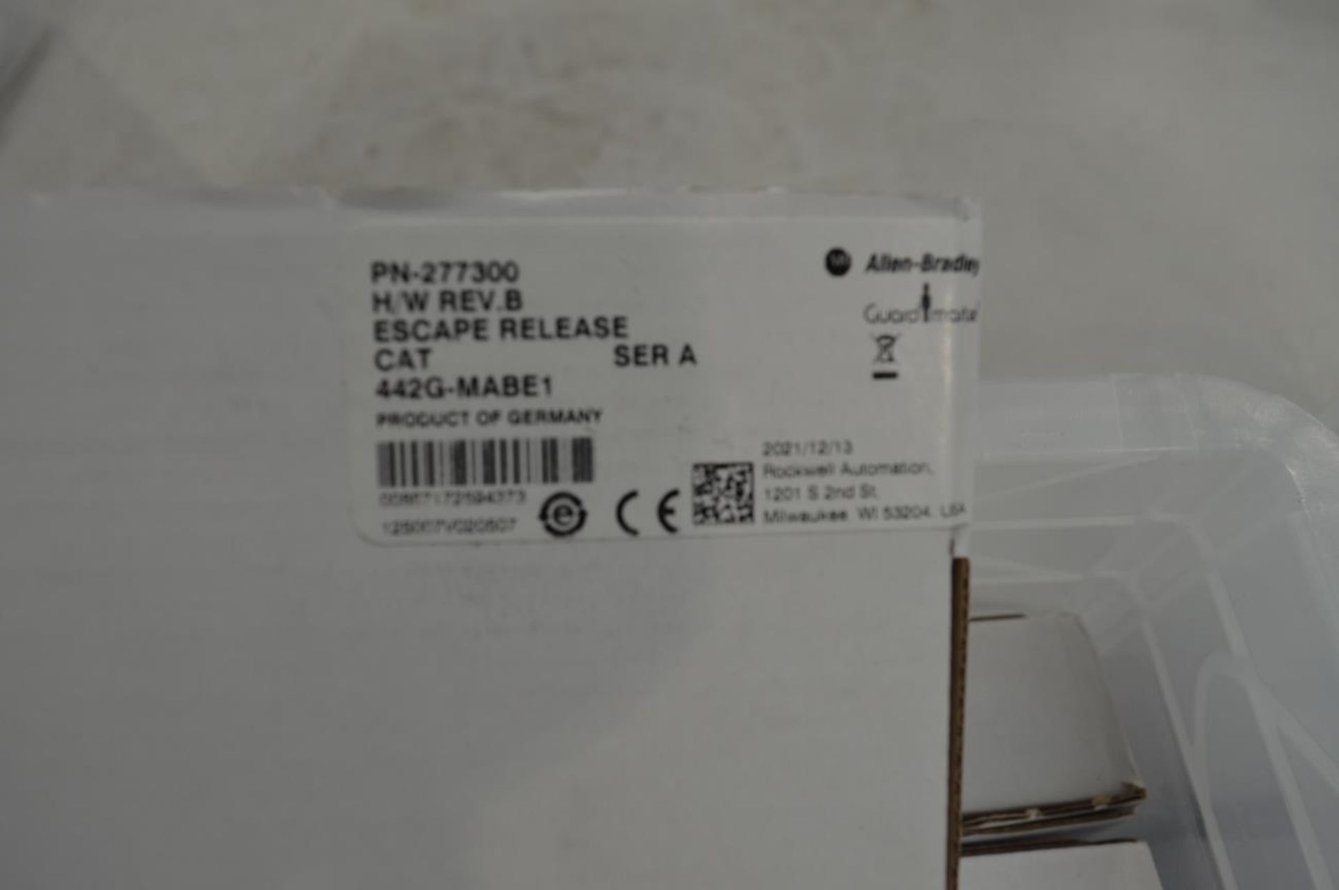 2x (no.) boxes of Allen-Bradley, escape release mechs, Part No. 277300 (boxed) - Image 3 of 3