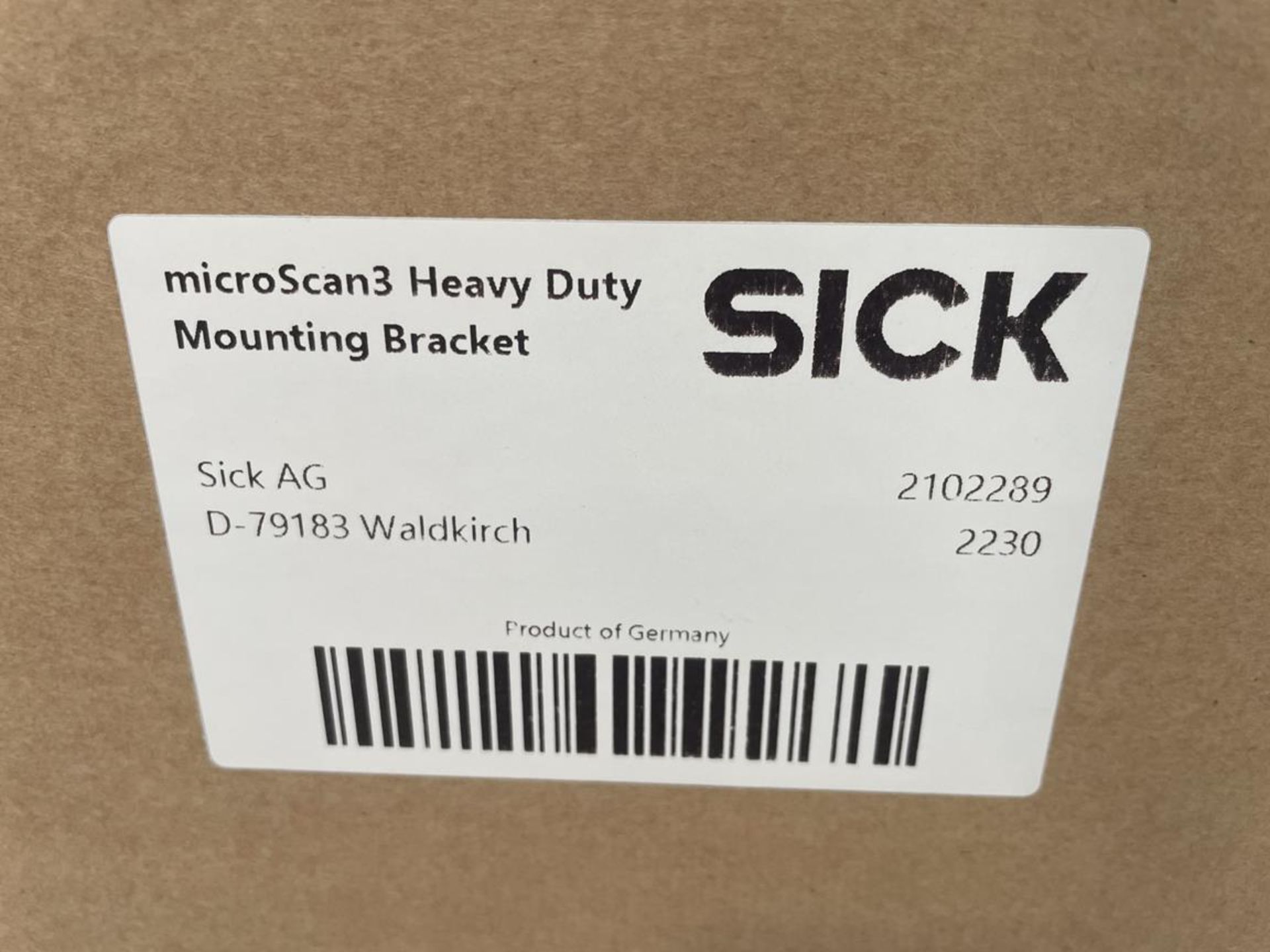 4x (no.) Sick, Microscan 3 heavy duty brackets (boxed and unused) - Image 2 of 2