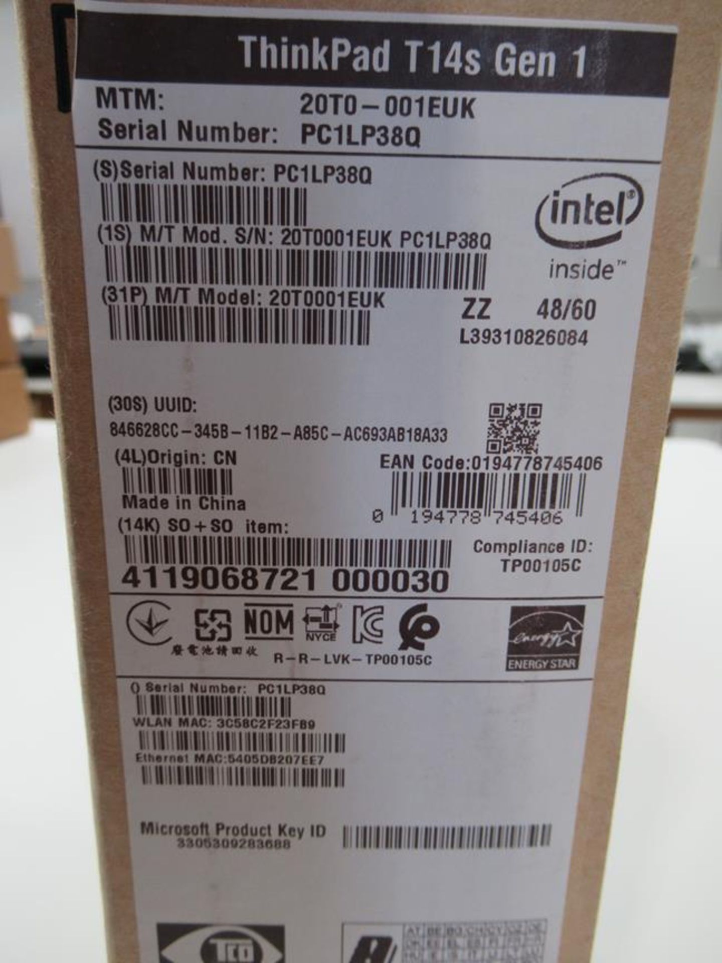 Thinkpad, T14s Gen 2 standard specification (boxed) - Image 2 of 3
