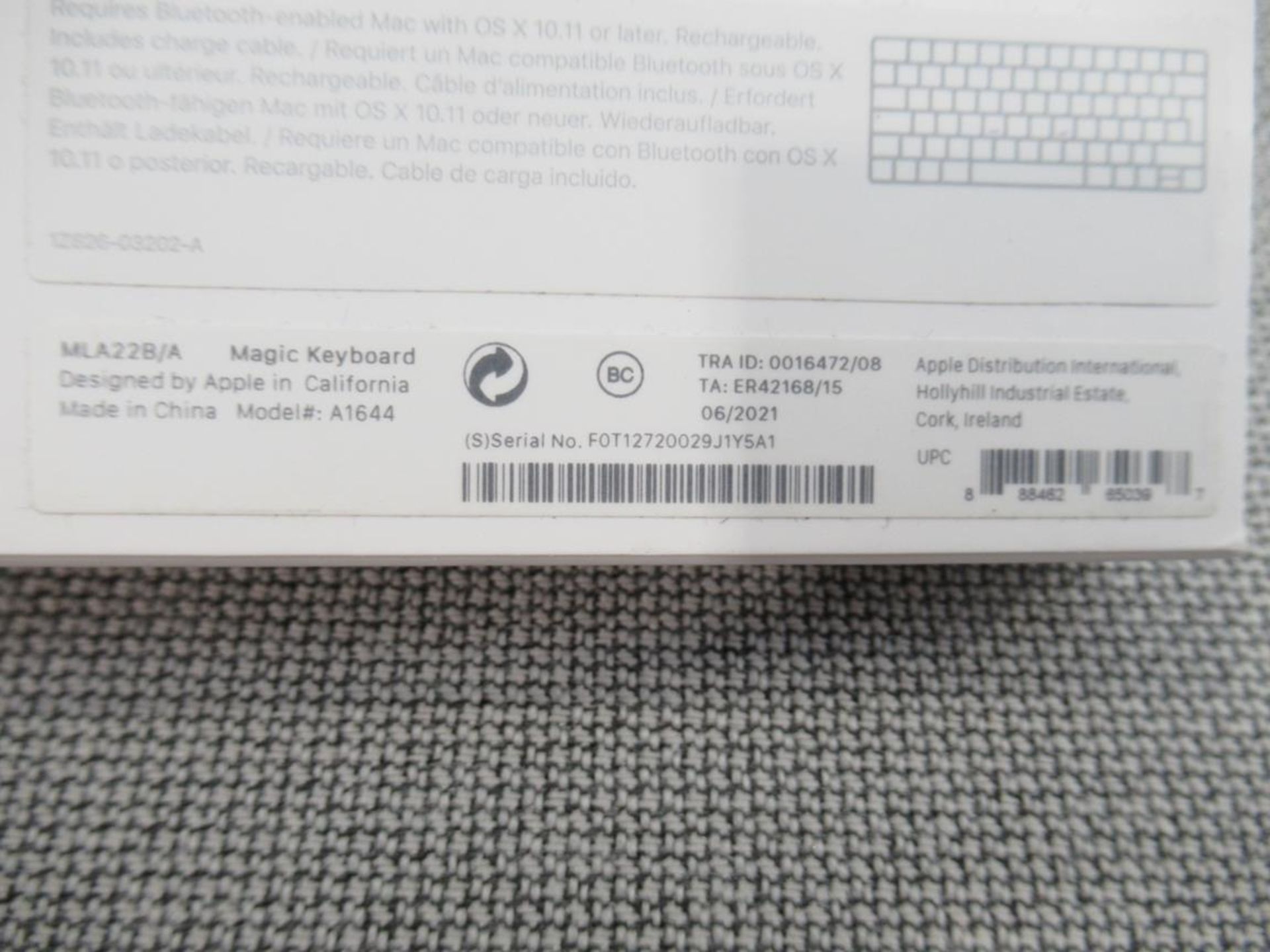 Apple, Magic keyboard (boxed and unused) - Image 3 of 4