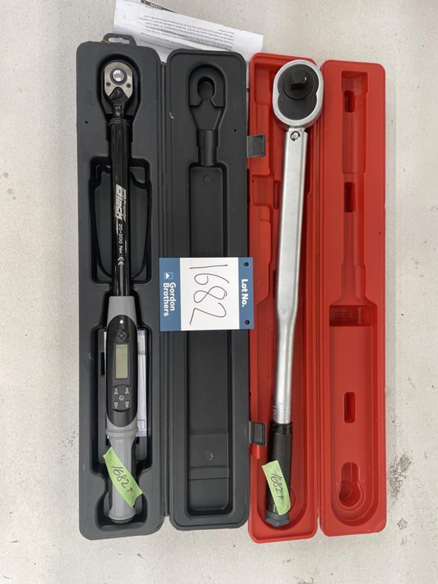 Sealey, angle torque wrench, 20-200mm and Premier, torque wrench 70-420 N-M