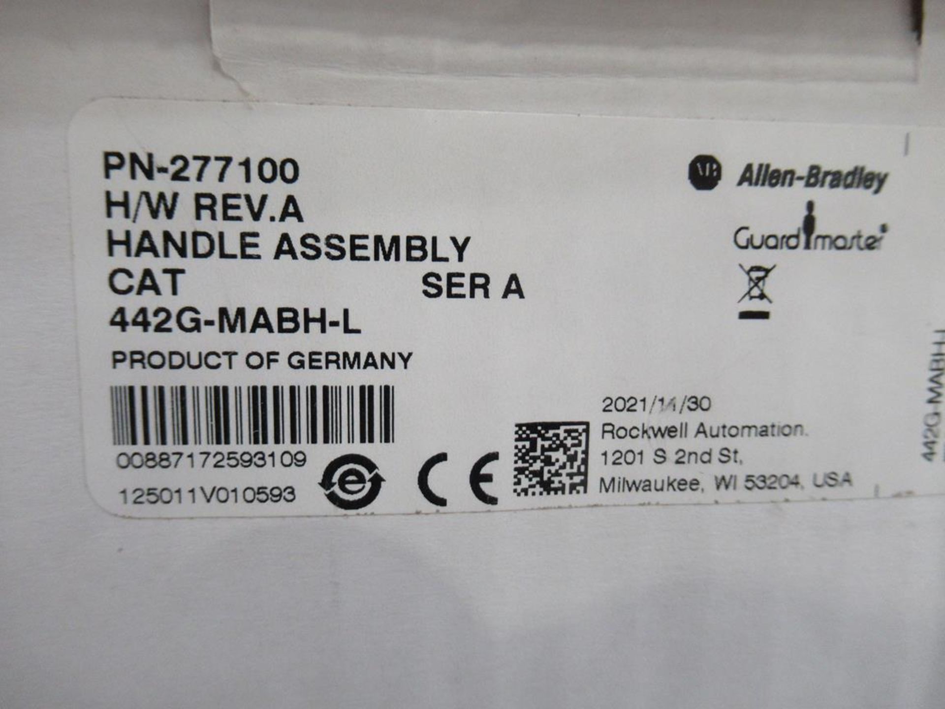 3x (no.) cartons Allen-Bradley, handle assemblys, Part No. 277100 - Image 6 of 6