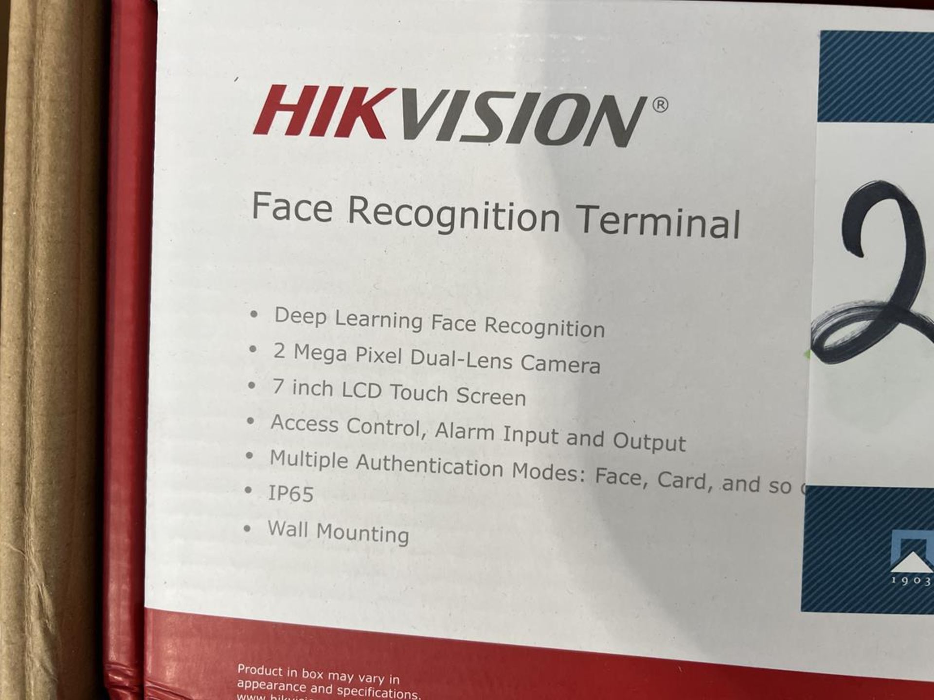 8x (no.) Hik face recognition terminals - Image 3 of 4