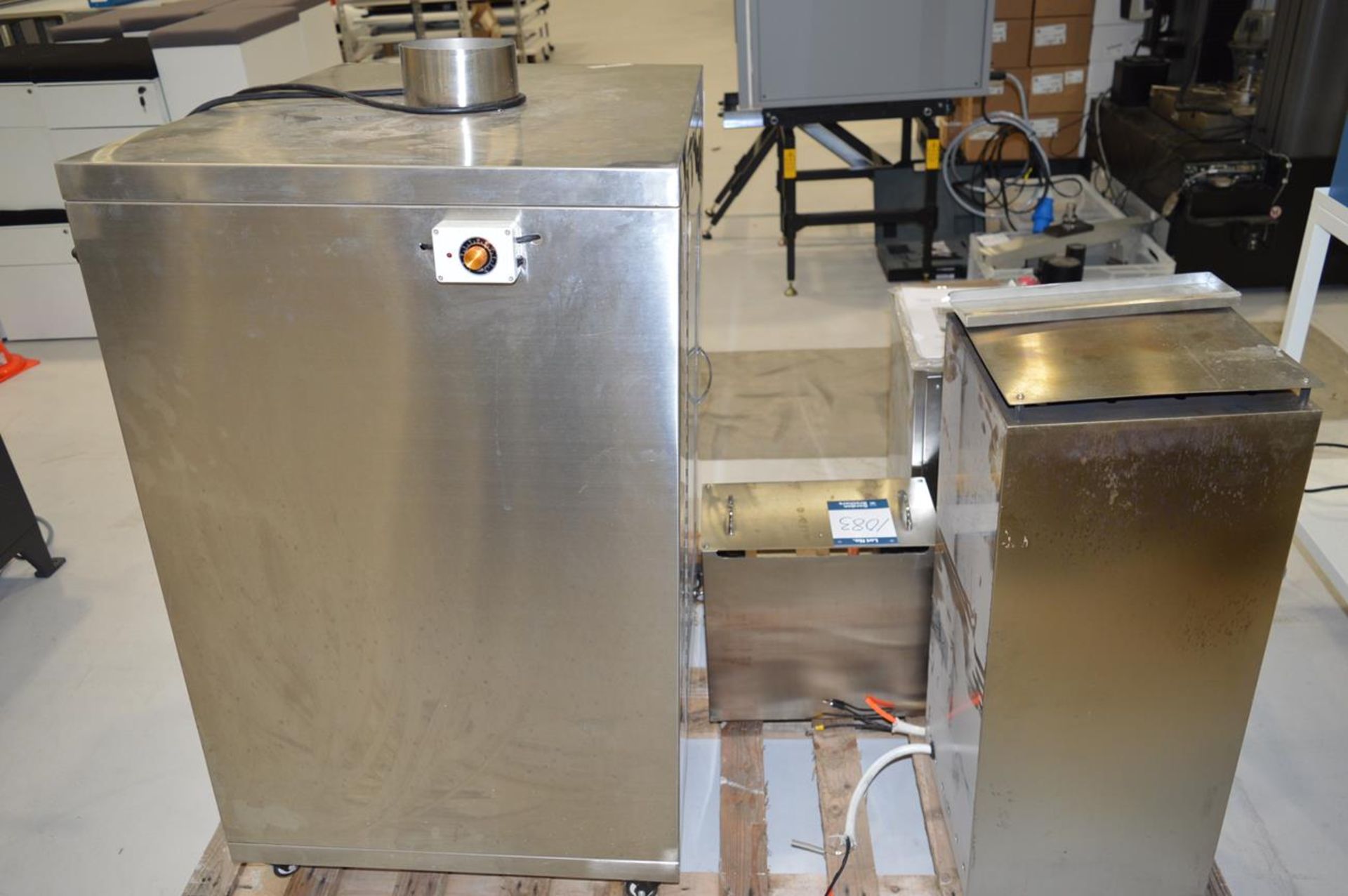 Stainless steel test cabinet with YY306 vehicle material test controller - Image 5 of 6