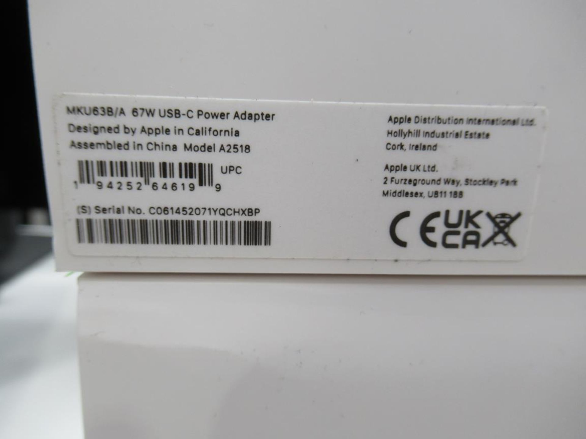 4x (no.) USB-C 67W mac power adaptors - Image 2 of 4