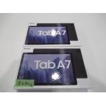 2x (no.) Samsung, Galaxy A7 SM-T500 tablet