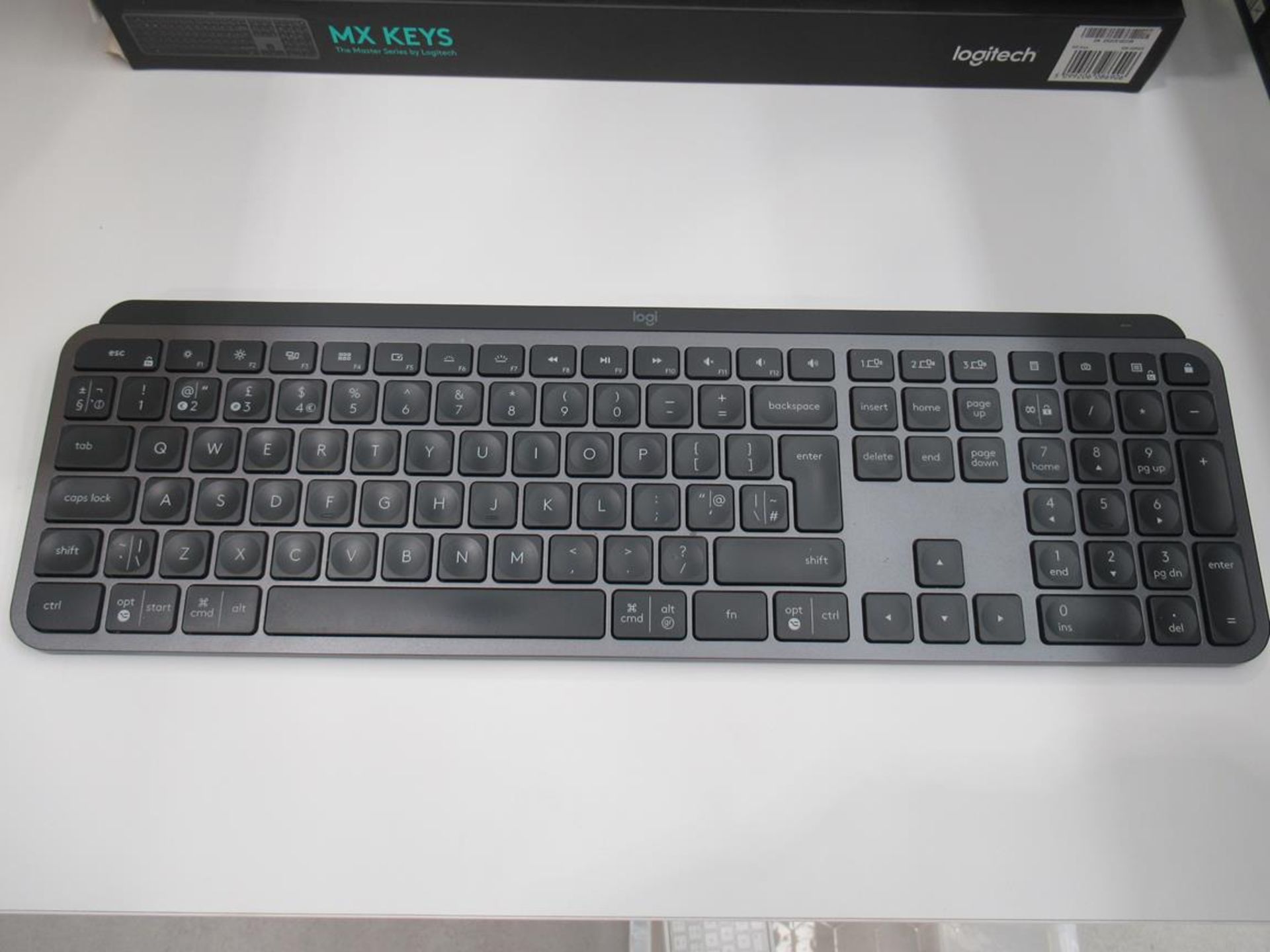 Logitech, MX Keys Bluetooth keyboard (boxed and unused) - Image 4 of 5