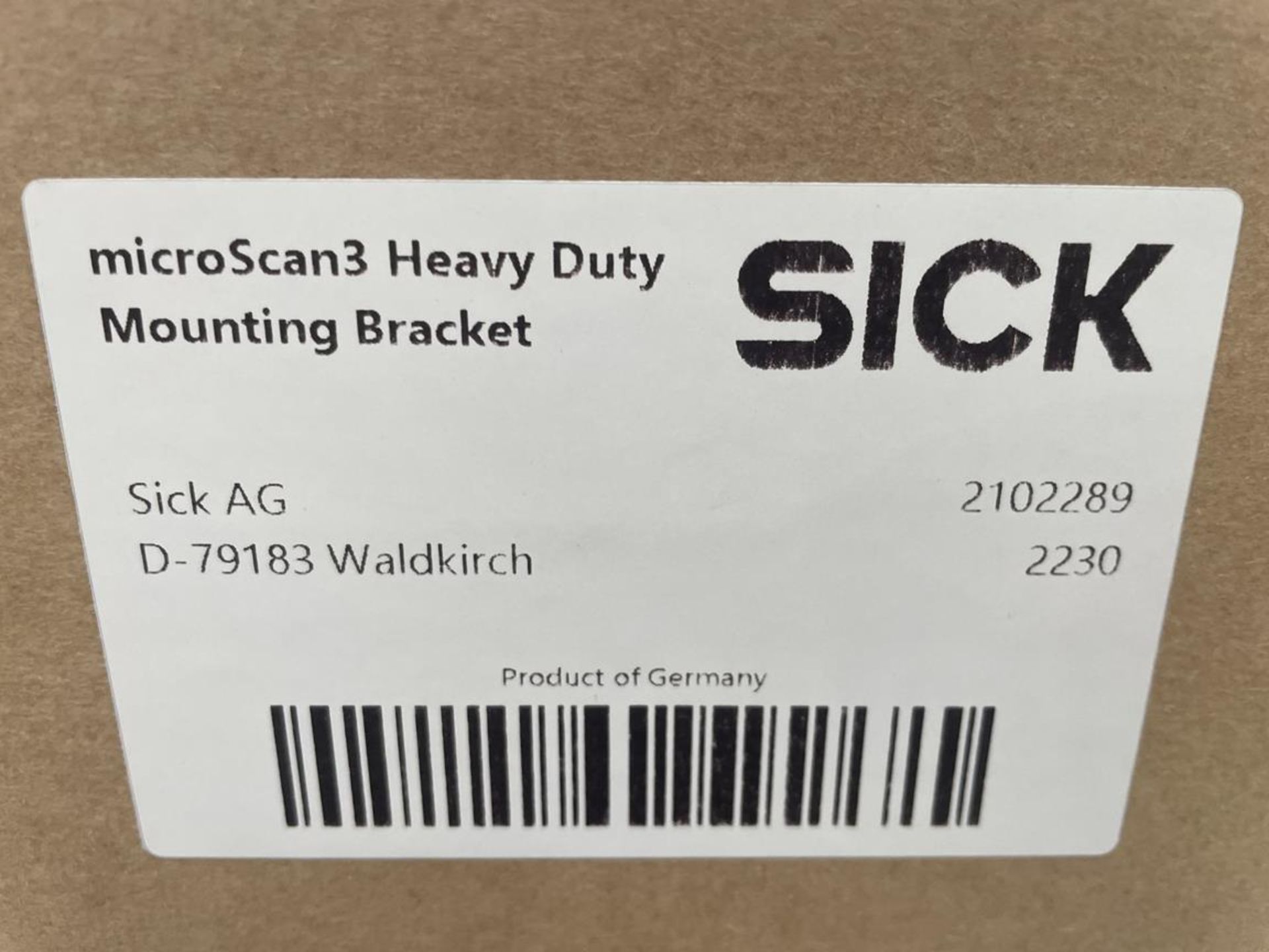 4x (no.) Sick, Microscan 3 heavy duty brackets (boxed and unused) - Image 2 of 2