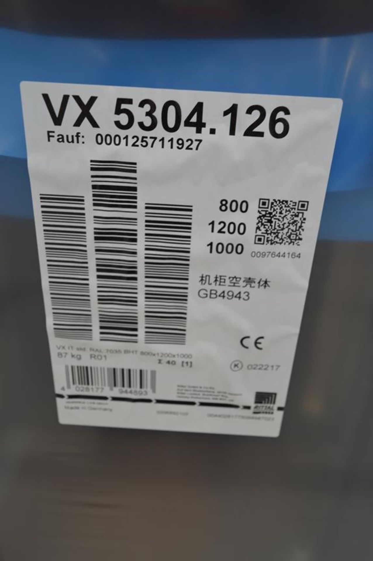 10x (no.) Rittal, VX IT racks (unused) - Image 2 of 2