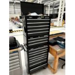 Sealey, American Pro mobile tool cabinet stack, SFS multi-drawer tool chest and Bahco C75 multi-draw