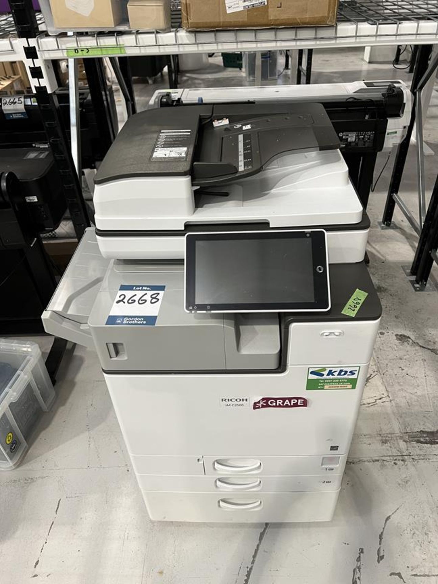Rioch IM C2500 printer photocopier