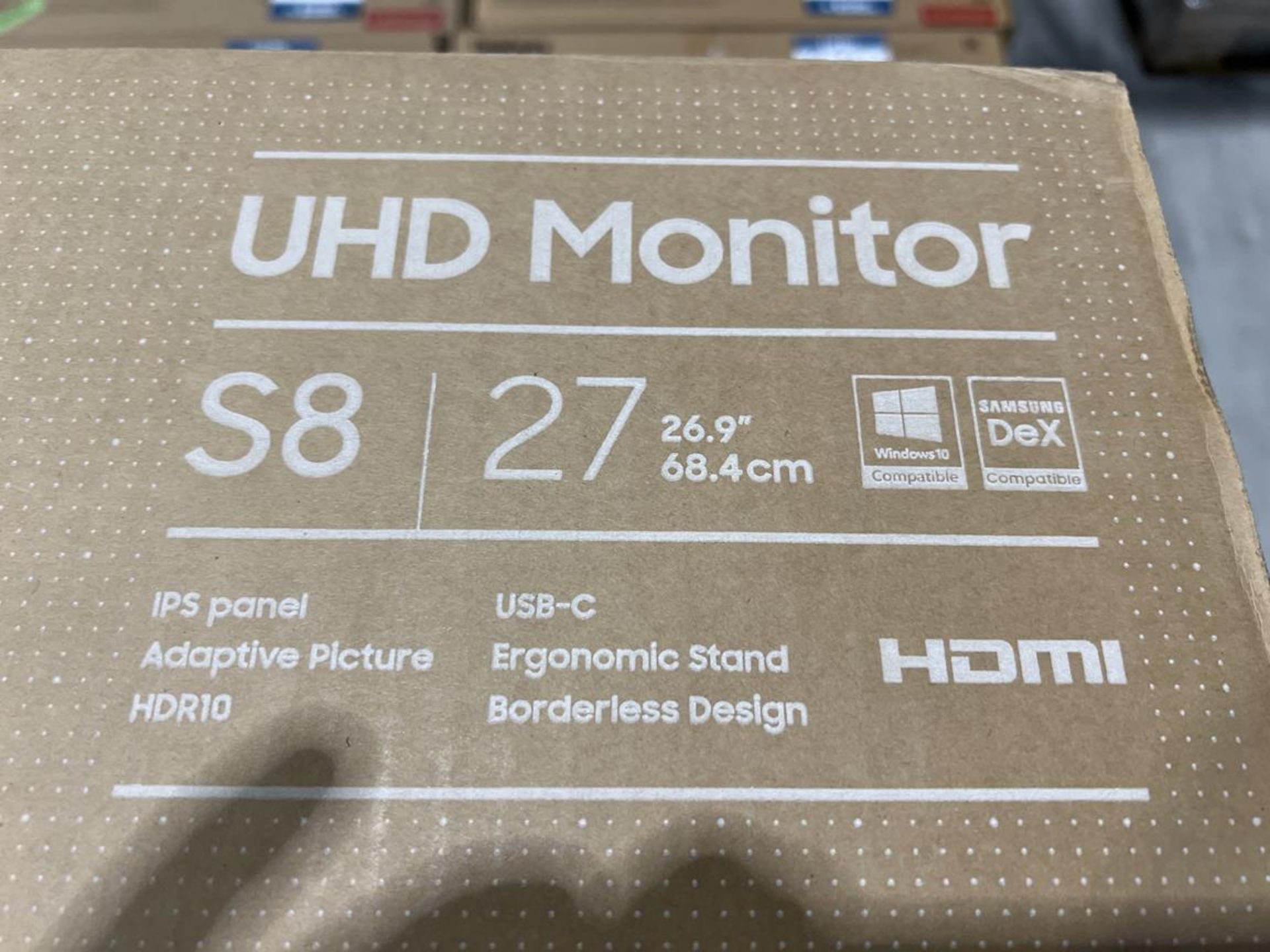 7x (no.) Samsung, S8 27" UHB monitor - Image 5 of 5
