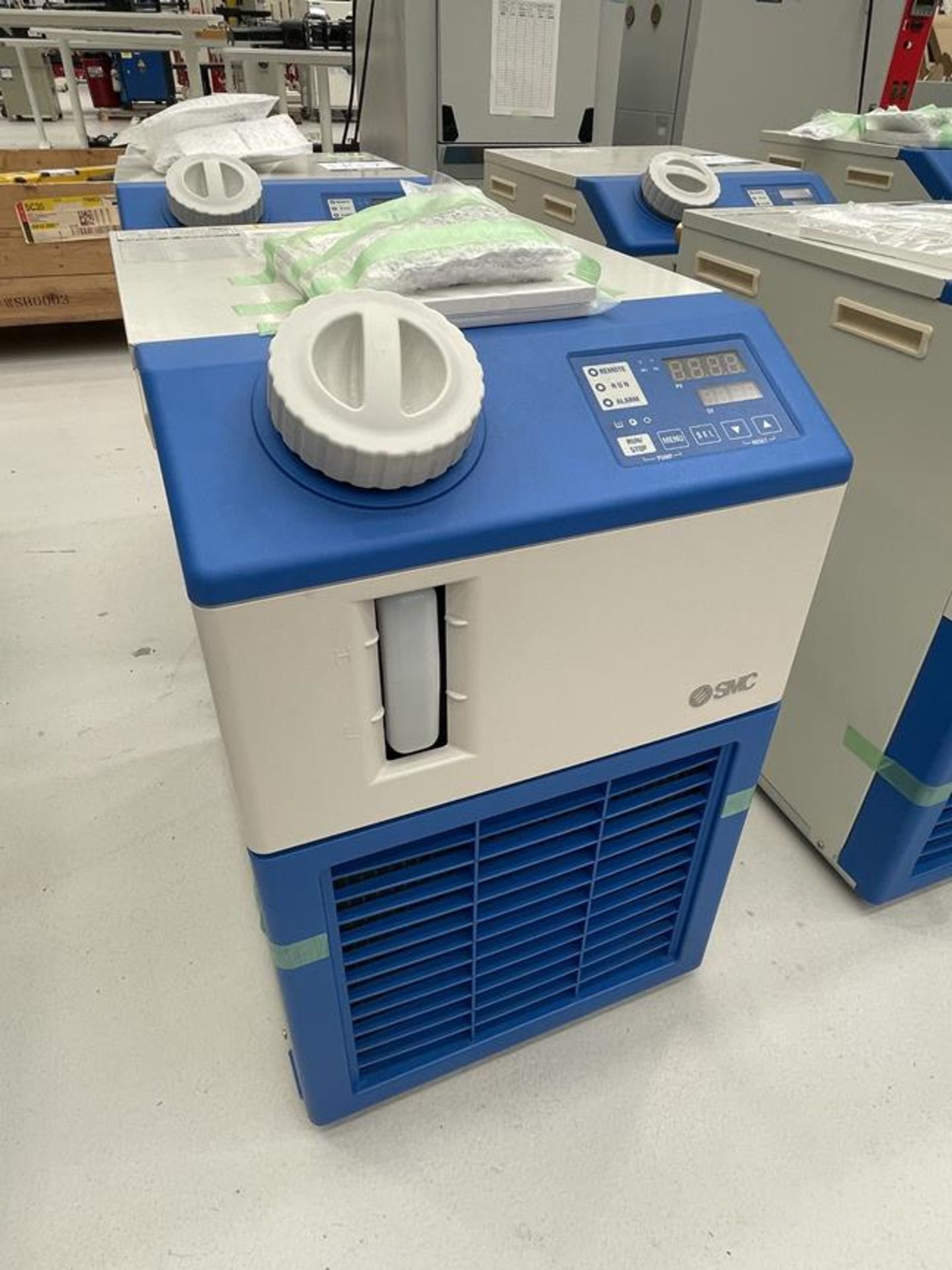 SCM S&A, HRS024-AF-20 thermo chiller, Serial No. ZS032 (DOM: 2021)
