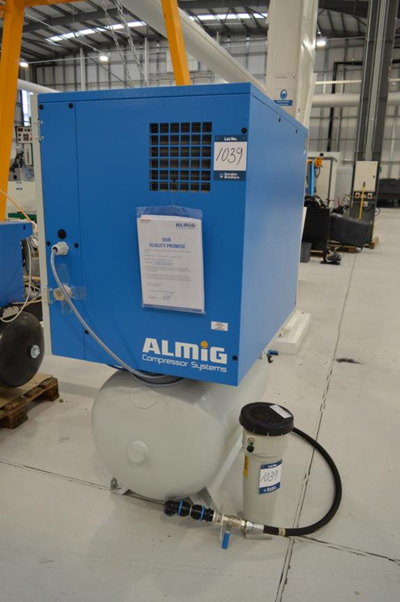 Almig, Combi 6-8 compressor, Serial No. S0060250 (DOM: 2021)