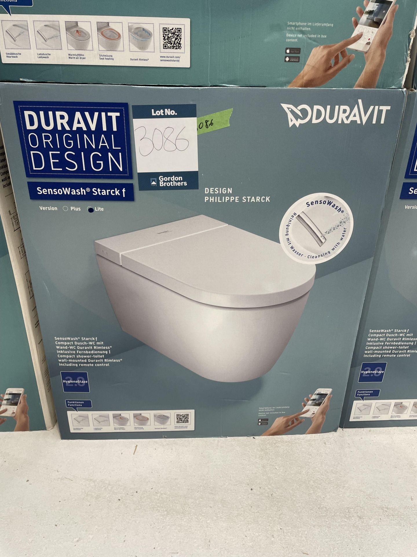 Duravit, Sensowash SlimSet toilet