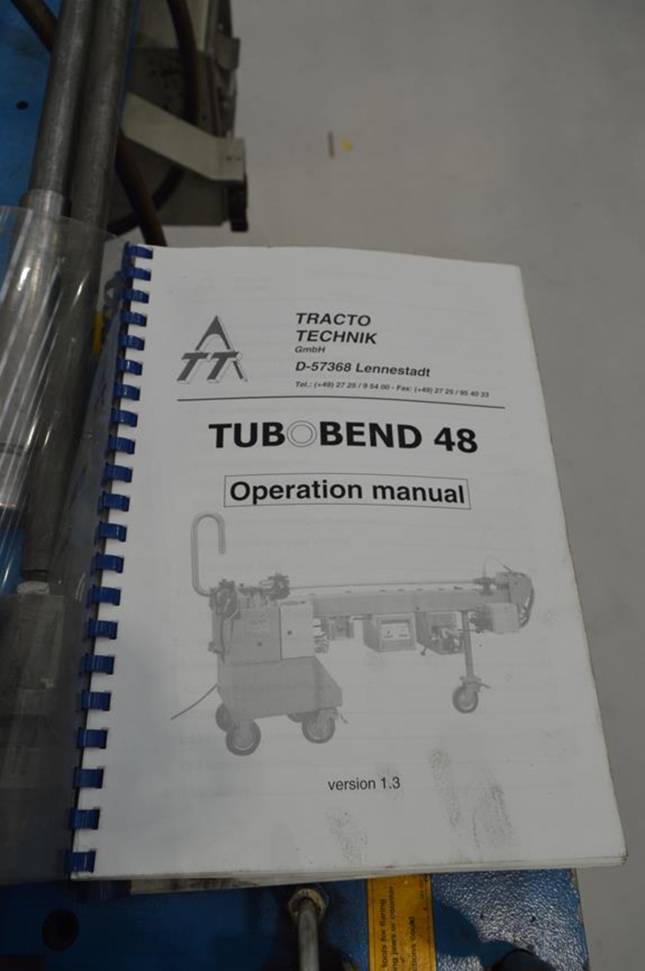 Tubobend, 48 powered tube bender, Serial No. 5447 (DOM: 2005) - Bild 5 aus 6