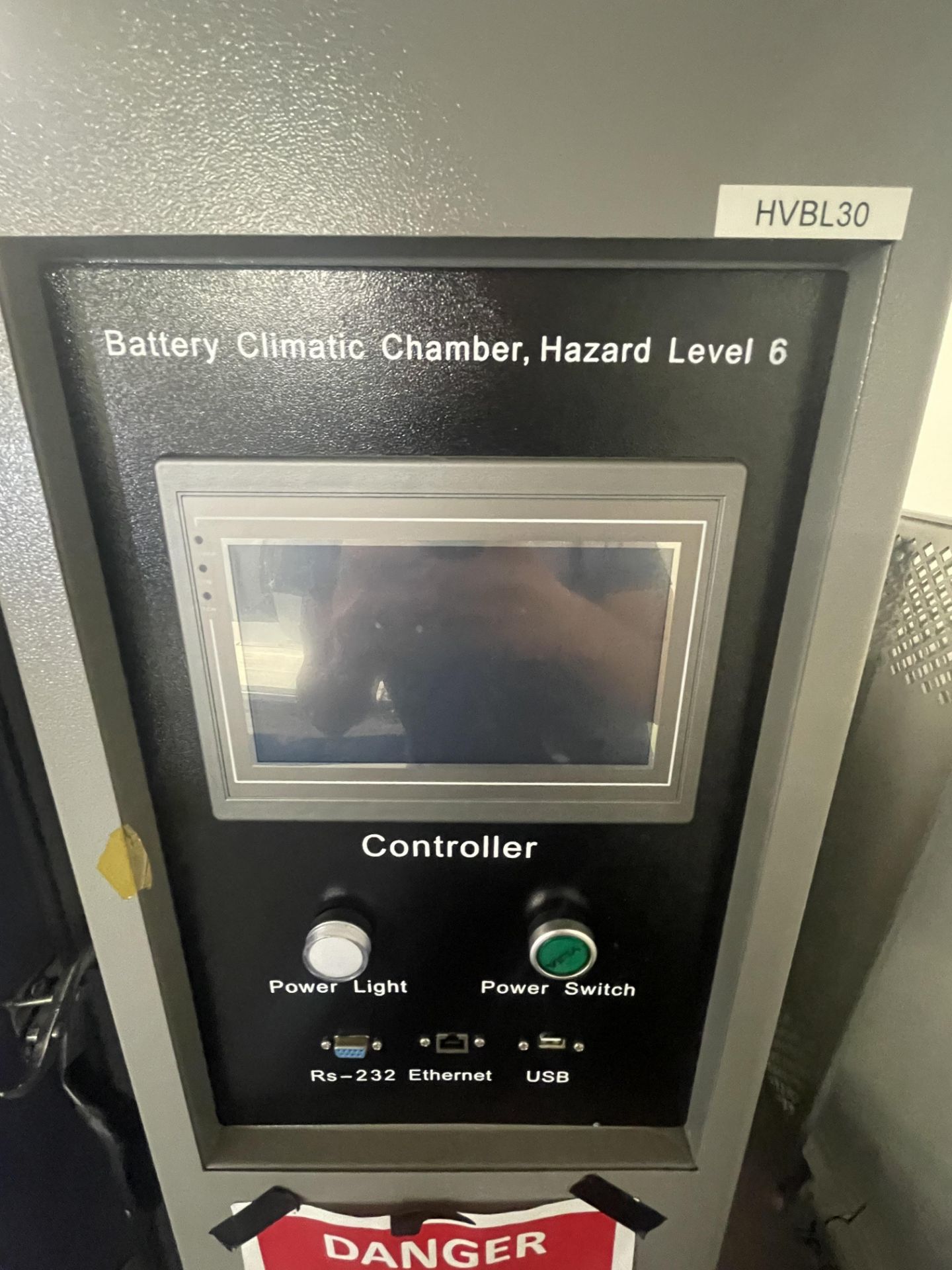 Grande Electronics, GHT-512 battery 19KW climate chamber, hazard level 6, Serial no.E008, power sup - Image 4 of 9
