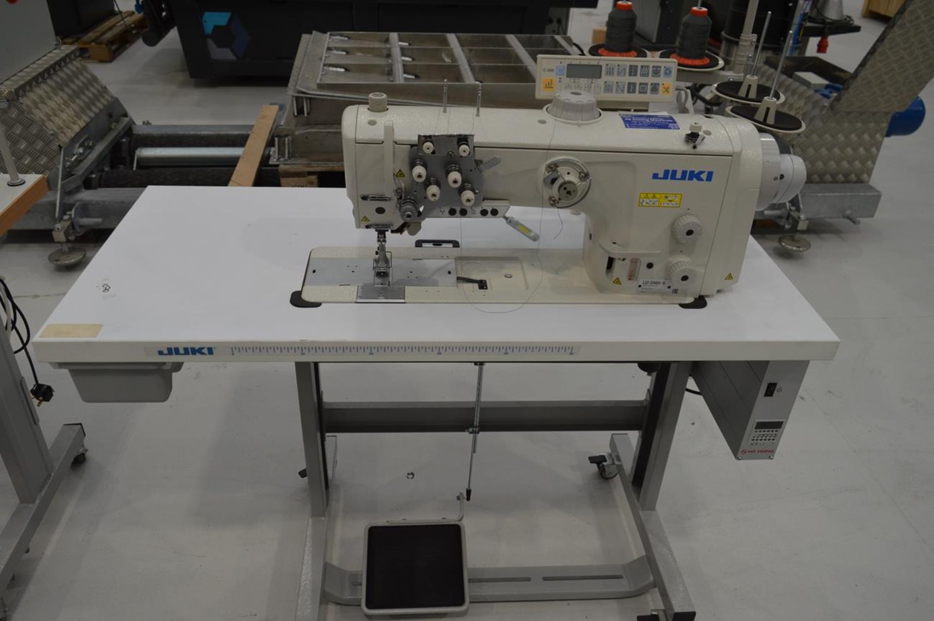 Juki, LU-2860-6 sewing machine, Serial No. 8L8QD00341